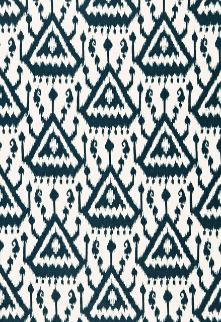 Schumacher Fabric Vientiane Ikat Indigo 175022 Print-Happy 100% Linen - Horizontal: 6.75 and Vertical: 12.625 54 - My Fabric Connection - Schumacher Fabric Vientiane Ikat Indigo 175022 Print-Happy 100% Linen - Horizontal: 6.75 and Vertical: 12.625 54 - My Fabric Connection -