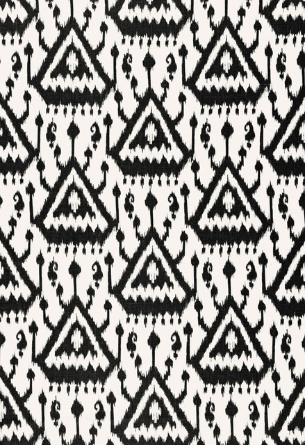 Schumacher Fabric Vientiane Ikat Ebony 175021 Print-Happy 100% Linen - Horizontal: 6.75 and Vertical: 12.625 54 - My Fabric Connection - Schumacher Fabric Vientiane Ikat Ebony 175021 Print-Happy 100% Linen - Horizontal: 6.75 and Vertical: 12.625 54 - My Fabric Connection -