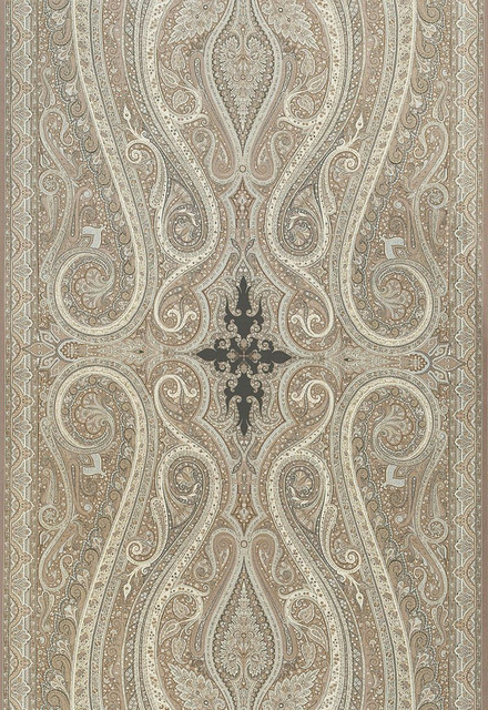 Schumacher Fabric Pasha Paisley Stone 174803 Martyn-Lawrence-Bullard 100% Wool - Horizontal: 52.5 and Vertical: 96 52.5 - My Fabric Connection - Schumacher Fabric Pasha Paisley Stone 174803 Martyn-Lawrence-Bullard 100% Wool - Horizontal: 52.5 and Vertical: 96 52.5 - My Fabric Connection -