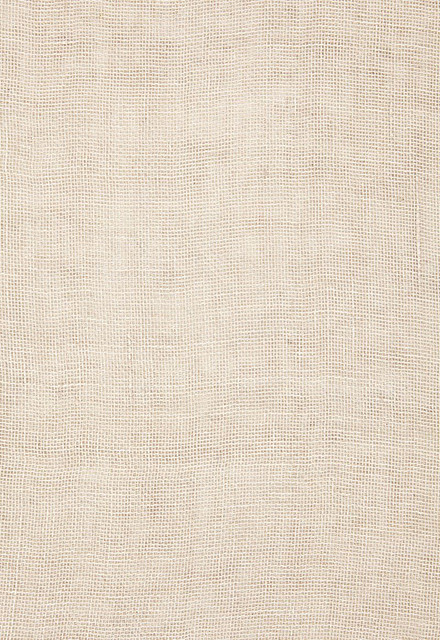 Schumacher Fabric La Baux Sheer Ecru 65010 Au-Naturel 100% Linen - Horizontal: - and Vertical: - 54 - My Fabric Connection -