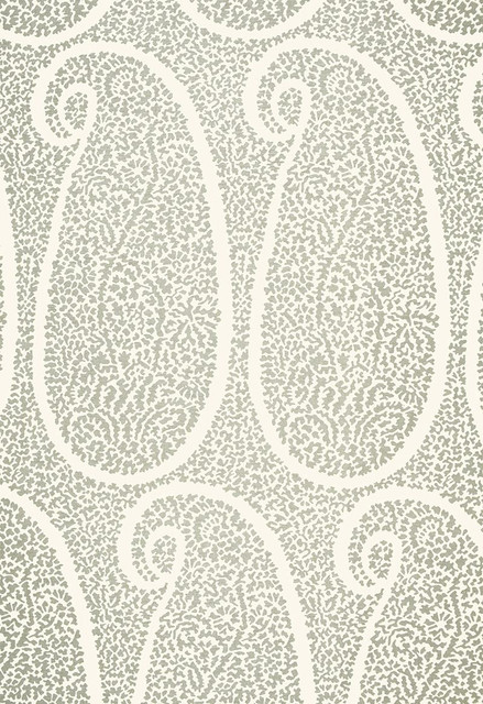 Schumacher Fabric Ambala Paisley Fog 174642 Au-Naturel 63% Linen, 37% Cotton - Horizontal: 6.75 and Vertical: 56 54 - My Fabric Connection - Schumacher Fabric Ambala Paisley Fog 174642 Au-Naturel 63% Linen, 37% Cotton - Horizontal: 6.75 and Vertical: 56 54 - My Fabric Connection -