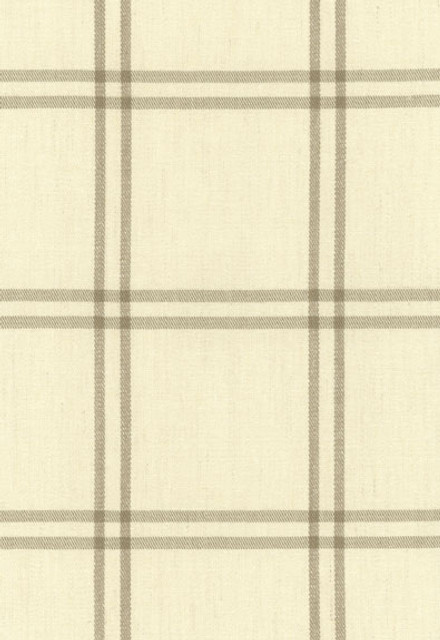 Schumacher Fabric Luberon Plaid Greige 55711 Matthew-Patrick-Smyth 51% Cotton, 49% Wool Martindale 15,000 Horizontal: 5.375 and Vertical: 5.375 54 - My Fabric Connection -
