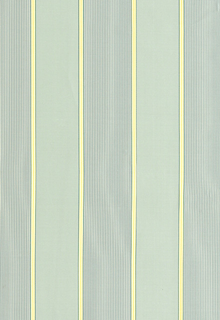Schumacher Fabric Sophia Silk Stripe Aqua 52710 COLLECTION-NAME-TBA-52710 100% Silk - Horizontal: 6 and Vertical: - 54.25 - My Fabric Connection -