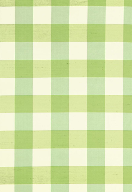 Schumacher Fabric Montgomery Silk Plaid Parrot 3455002 COLLECTION-NAME-TBA-3455000 100% Silk Wyzenbeek 7,000 Horizontal: 7.5 and Vertical: 7.5 53 - My Fabric Connection -
