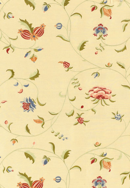Schumacher Fabric Colette Embroidery Rose 22710 - 100% Silk Wyzenbeek 7,000 Horizontal: 17.625 and Vertical: 15 54 - My Fabric Connection - Schumacher Fabric Colette Embroidery Rose 22710 - 100% Silk Wyzenbeek 7,000 Horizontal: 17.625 and Vertical: 15 54 - My Fabric Connection -