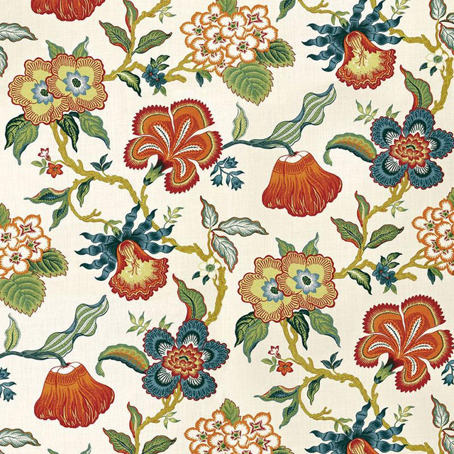 Schumacher Fabric Hothouse Flowers Spark 174031 Celerie Kemble 27.0" - My Fabric Connection -