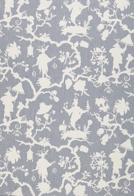 Schumacher Fabric Shantung Silhouette Print Wisteria 174582 Exuberant-Prints 100% Linen - Horizontal: 27 and Vertical: 25.25 54 - My Fabric Connection - Schumacher Fabric Shantung Silhouette Print Wisteria 174582 Exuberant-Prints 100% Linen - Horizontal: 27 and Vertical: 25.25 54 - My Fabric Connection -