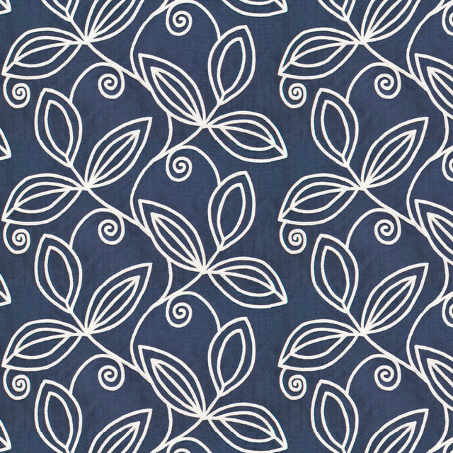 Stout Fabric Coatsville 2 Regency Rainbow Library Blueberry/Denim 100% Polyester Polyester Embroidery INDIA Horizontal: 18 and Vertical: 9.5 52 in - My Fabric Connection -