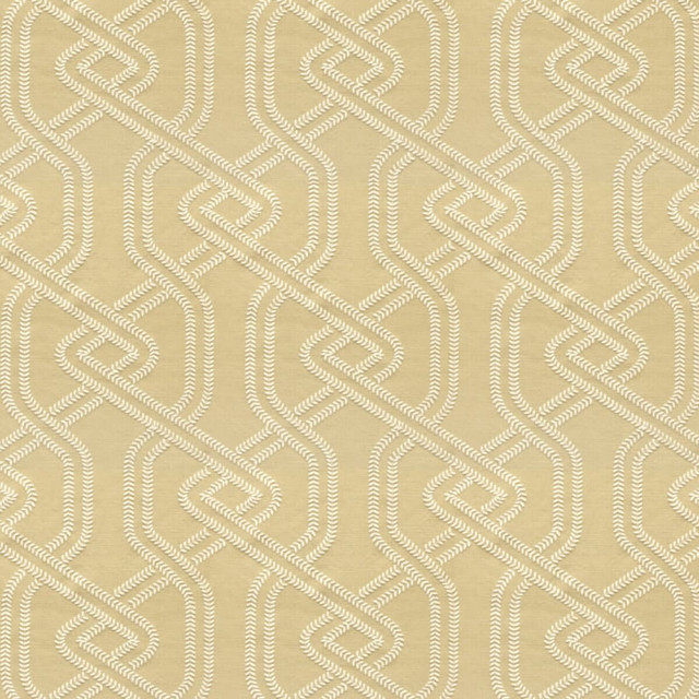 Stout Fabric Zeppelin 2 Caramel Color My Window Embroidery/Snow 100% Polyester Rayon Embroidery INDIA FLAME RETARDANT-U.F.A.C. CLASS 1 (OR A) CATB 117-2013 WYZENBEEK 6 000 DOUBLE RUB WEAR TEST (LIGHT DUTY) Horizontal: 10.25 and Vertical: 12 51 in - My Fabric Connection -