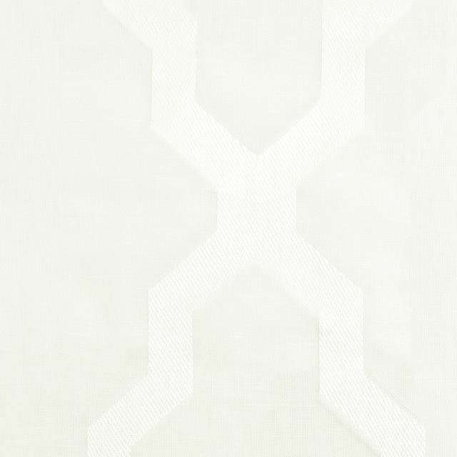 Stout Fabric History 1 Bone Sheer Joy 90% Polyester 10% Linen CHINA Horizontal: 14.5 and Vertical: 7.5 118 in - My Fabric Connection -