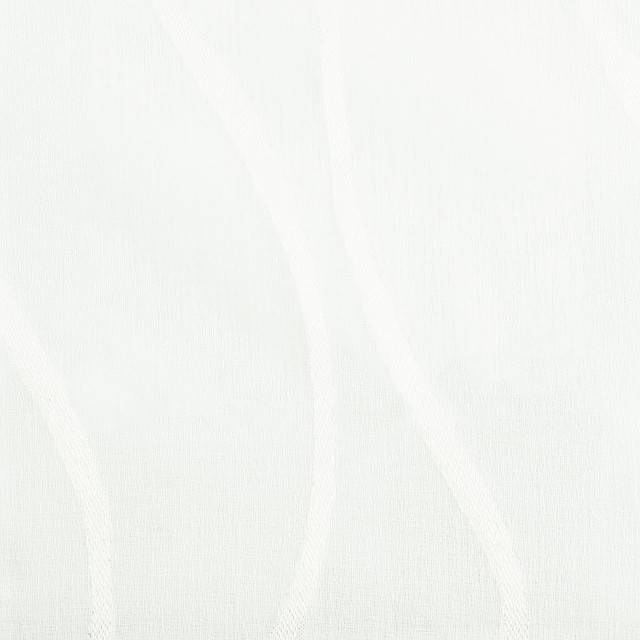 Stout Fabric Current 1 Chalk Sheer Joy 100% Polyester TURKEY FLAME RETARDANT-N.F.P.A. 701 SMALL SCALE FLAME RETARDANT-INHERENTLY Horizontal: 18 and Vertical: 15 108 in - My Fabric Connection -