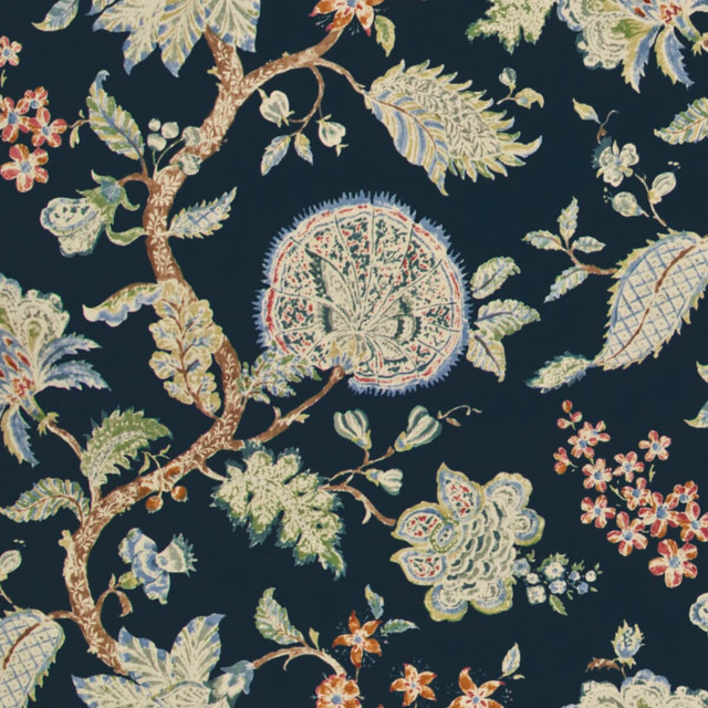 Stout Fabric Endeavor 1 Royal Comfortable Living Denim/Navy 89% Cotton 11% Spun Viscose USA CATB 117-2013 FLAME RETARDANT-U.F.A.C. CLASS 1 (OR A) WYZENBEEK 15 000 DOUBLE RUB WEAR TEST (HEAVY DUTY) Horizontal: 27 and Vertical: 32 54 in - My Fabric Connection -