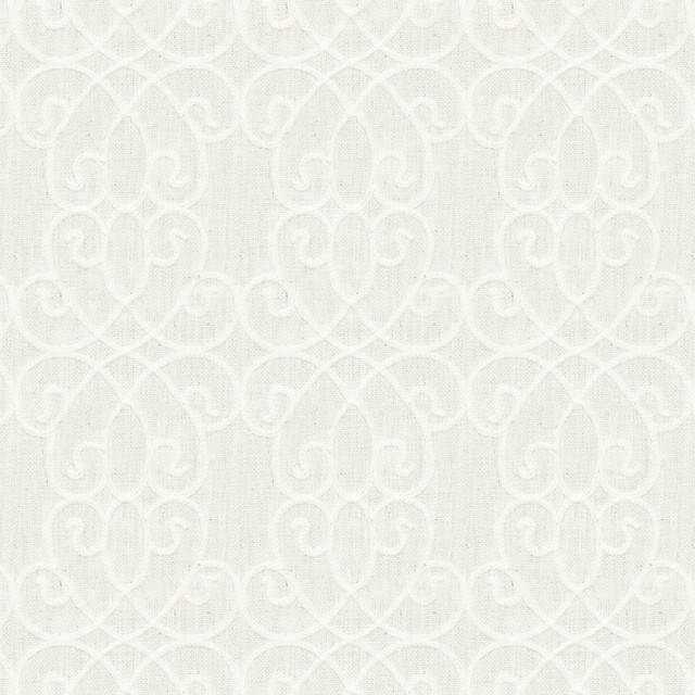 Stout Fabric Biddle 2 Ivory Color My Window Oatmeal/Parchment 50% Polyester 40% Cotton 10% Linen CHINA Horizontal: 9 and Vertical: 11.5 53 in - My Fabric Connection -