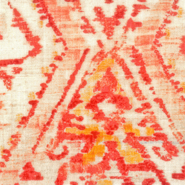 Stout Fabric Retort 1 Punch Rainbow Library Coral/Blossom 55% Linen 45% Spun Viscose CHINA FLAME RETARDANT-U.F.A.C. CLASS 1 (OR A) WYZENBEEK 12 000 DOUBLE RUB WEAR TEST (MEDIUM DUTY) Horizontal: 13.5 and Vertical: 25.25 54 in - My Fabric Connection -