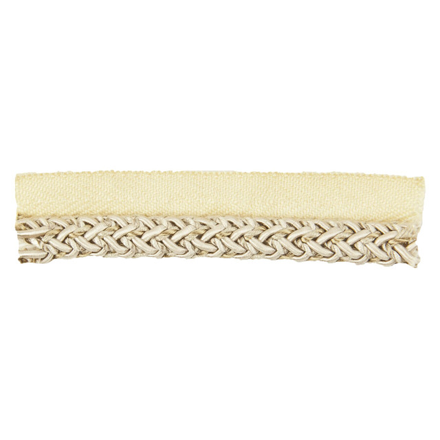 Stout Trim Abba 1 Sand Bedazzle Trim 48% Spun Viscose 43% Cotton 9% Polyester CHINA Horizontal: 0 and Vertical: 0 0.25 in - My Fabric Connection -