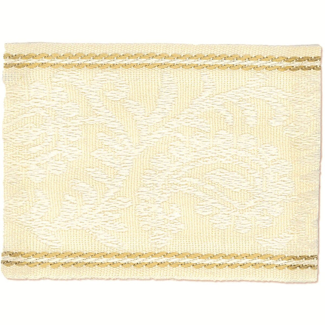 Stout Trim Recite 6 Bone Harmony Trim 58% Polyester 42% Spun Viscose CHINA Horizontal: 0 and Vertical: 0 3 in - My Fabric Connection -