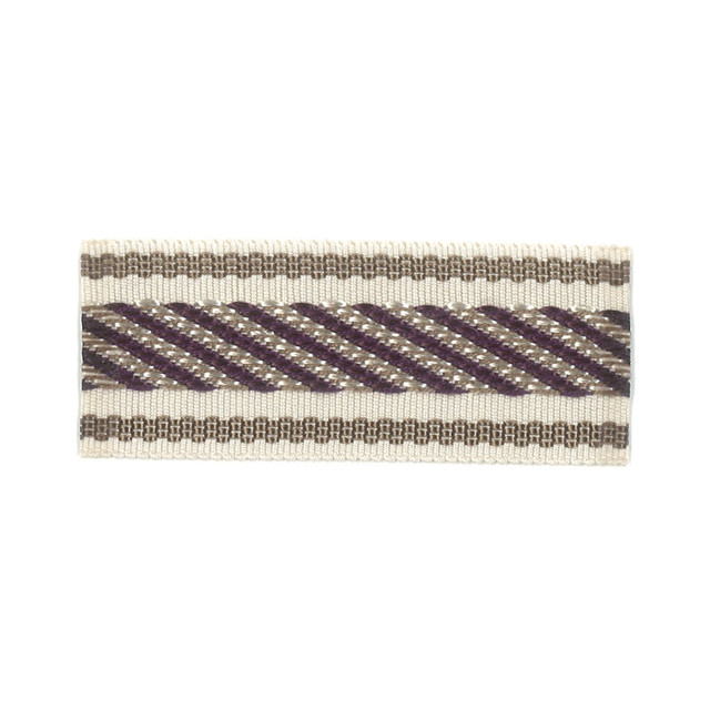 Stout Trim Helper 4 Plum New World Trim Volume Ii 100% Spun Viscose CHINA Horizontal: 0.375 and Vertical: 0 1.5 in - My Fabric Connection -