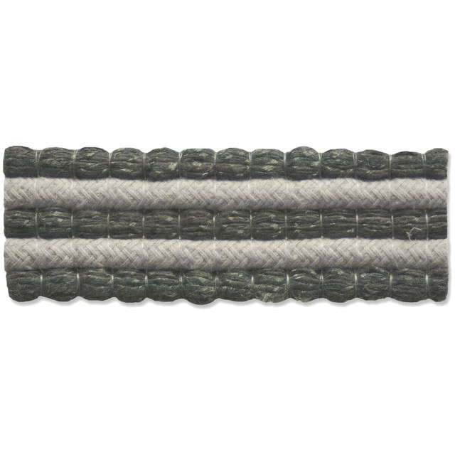 Stout Trim Ottoman 5 Smoke Transformations Trim 60% Polyester 37% Cotton 3% Nylon INDIA Horizontal: 0 and Vertical: 0 1.38 in - My Fabric Connection -