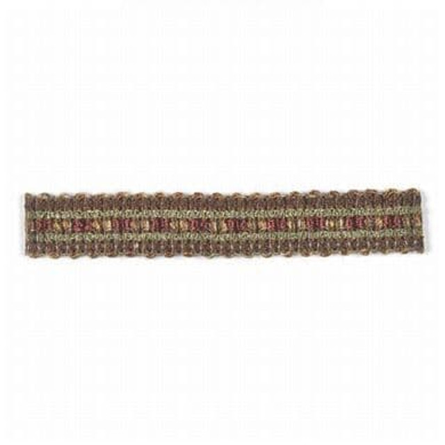 Stout Trim Makebelieve 6 Walnut REFLECTIONS TRIM 100%SVI CHINA </p><p>Repeat: 0 0.5 in - My Fabric Connection -
