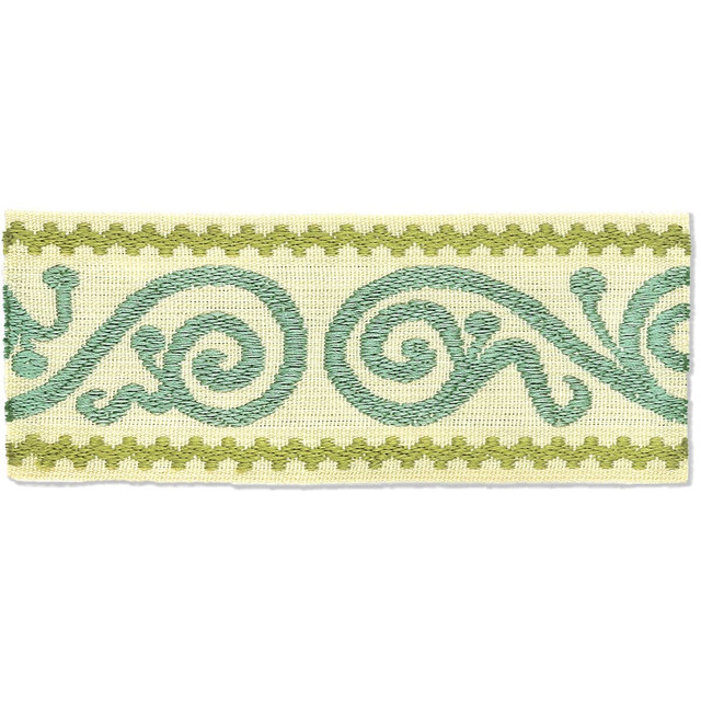 Stout Trim Delilah 6 Marine Harmony Trim 58% Polyester 42% Spun Viscose CHINA Horizontal: 0 and Vertical: 0 2.5 in - My Fabric Connection -