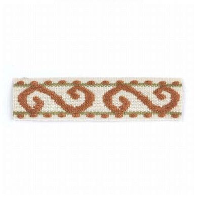 Stout Trim Waves 1 Fiesta DIMENSIONS TRIM 100%SVI CHINA </p><p>Repeat: 0 1 in - My Fabric Connection -