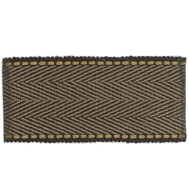 Stout Trim Hudson 7 Graphite Accents Tapes & Borders 100% Spun Viscose CHINA Horizontal: 0 and Vertical: 0 1.75 in - My Fabric Connection -