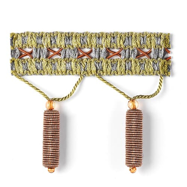 Stout Trim Belair 1 Bayberry PETITE EXPRESSIONS TRIM 72%SVI 20%COT 8%POL CHINA </p><p>Repeat: 0 3 in - My Fabric Connection -