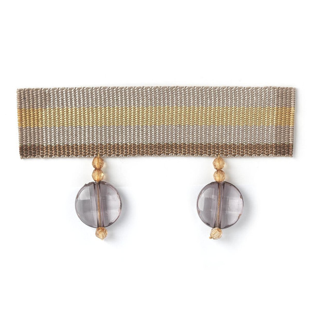 Stout Trim Issus 1 Driftwood Mystique Trim 100% Spun Viscose CHINA Horizontal: 0 and Vertical: 0 0.88 in - My Fabric Connection -