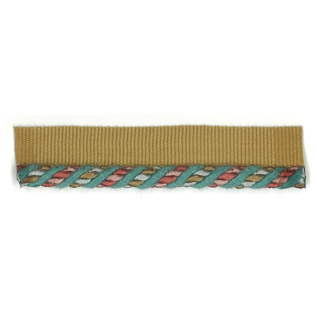 Stout Trim Cristabel 16 Lagoon Art Of Design Trim-2 Cords 53% Cotton 47% Spun Viscose CHINA Horizontal: 0 and Vertical: 0 0.25 in - My Fabric Connection -