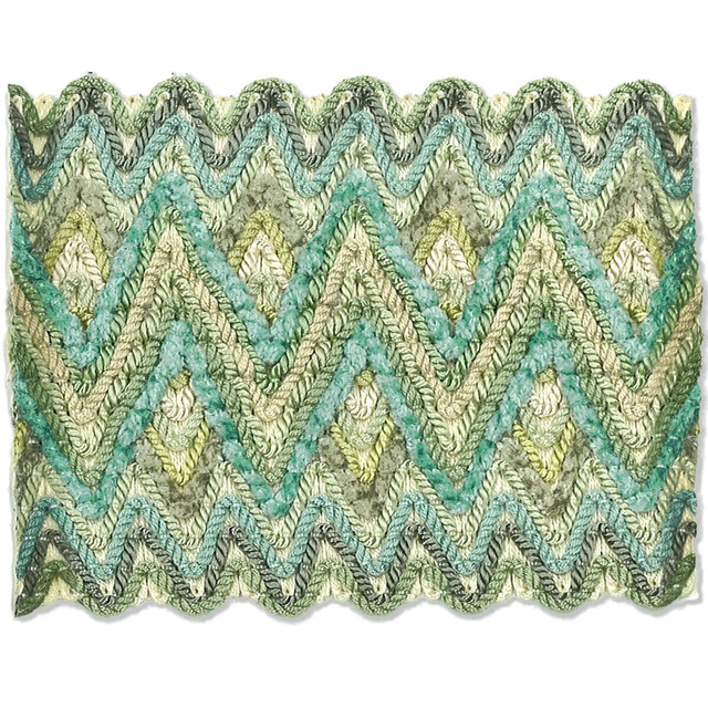 Stout Trim Asina 3 Seamist New World Tapes & Borders 94% Spun Viscose 6% Nylon CHINA Horizontal: 1.125 and Vertical: 0 3.25 in - My Fabric Connection - Stout Trim Asina 3 Seamist New World Tapes & Borders 94% Spun Viscose 6% Nylon CHINA Horizontal: 1.125 and Vertical: 0 3.25 in - My Fabric Connection -