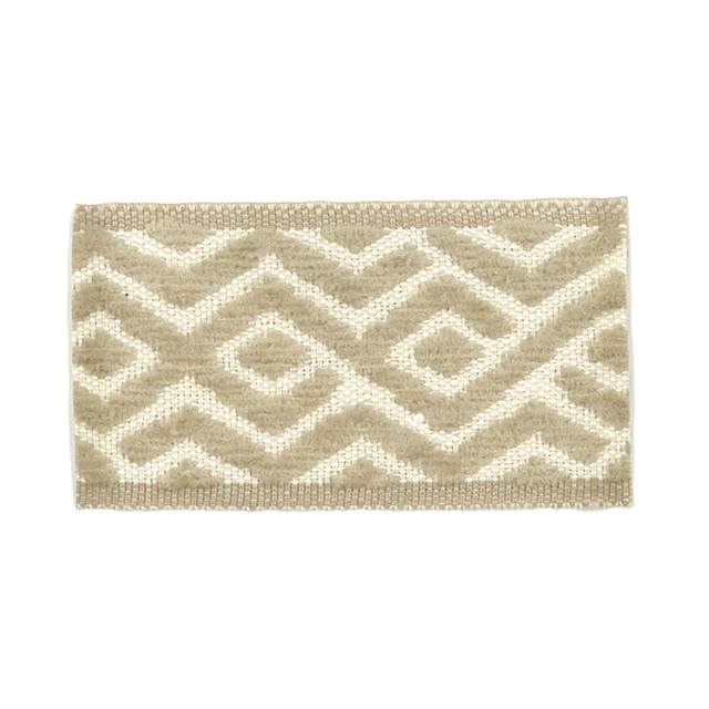 Stout Trim Taft 8 Mushroom New World Trim Volume Ii 50% Linen 30% Spun Viscose 20% Polyester ITALY Horizontal: 1 and Vertical: 0 1.88 in - My Fabric Connection -