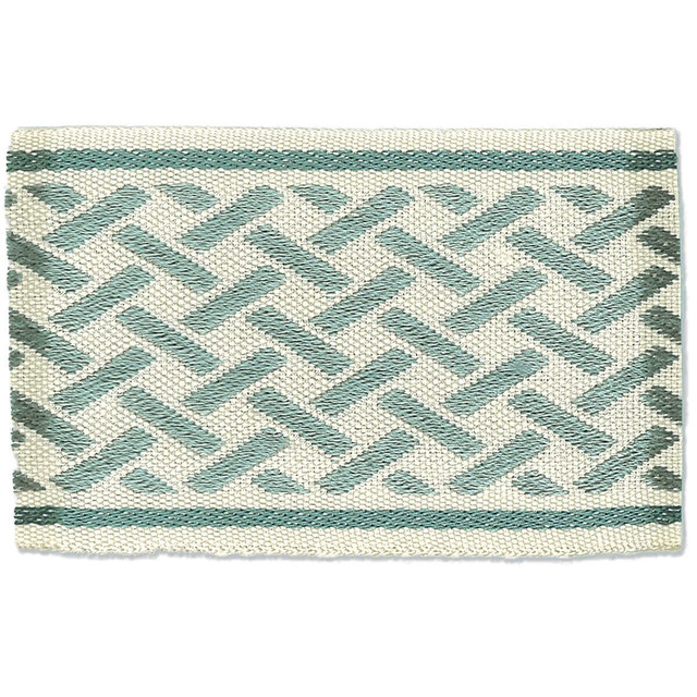 Stout Trim Topeka 6 Moonstone New World Tapes & Borders 100% Spun Viscose CHINA Horizontal: 0 and Vertical: 0 2.5 in - My Fabric Connection -