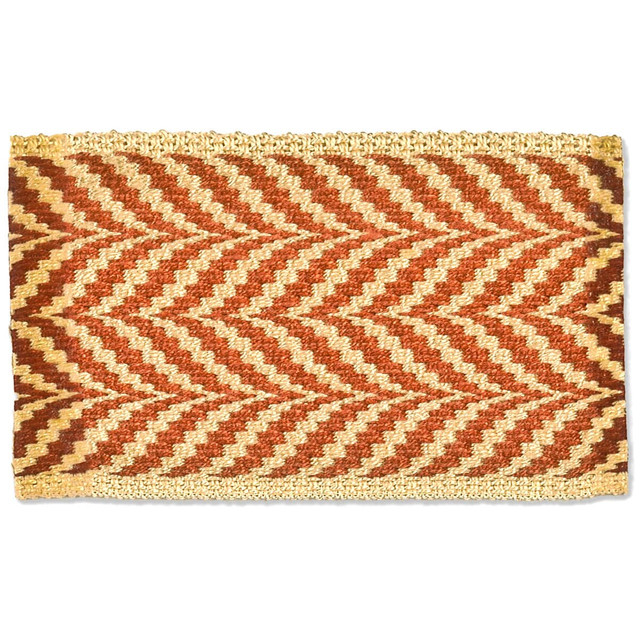 Stout Trim Riley 3 Tile New World Tapes & Borders 100% Spun Viscose GERMANY Horizontal: 0.5 and Vertical: 0 2.25 in - My Fabric Connection -