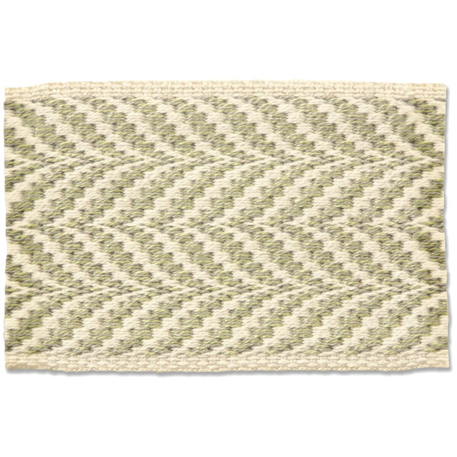Stout Trim Riley 5 Seafoam New World Tapes & Borders 100% Spun Viscose GERMANY Horizontal: 0.5 and Vertical: 0 2.25 in - My Fabric Connection -