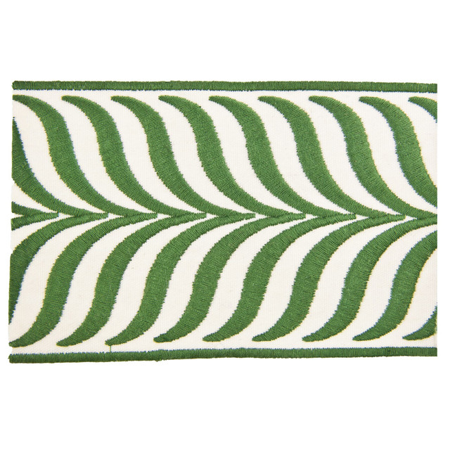 Stout Trim Martin 9 Fern Distinction Tapes 100% Polyester CHINA Horizontal: 3.5 and Vertical: 0.625 3.5 in - My Fabric Connection -