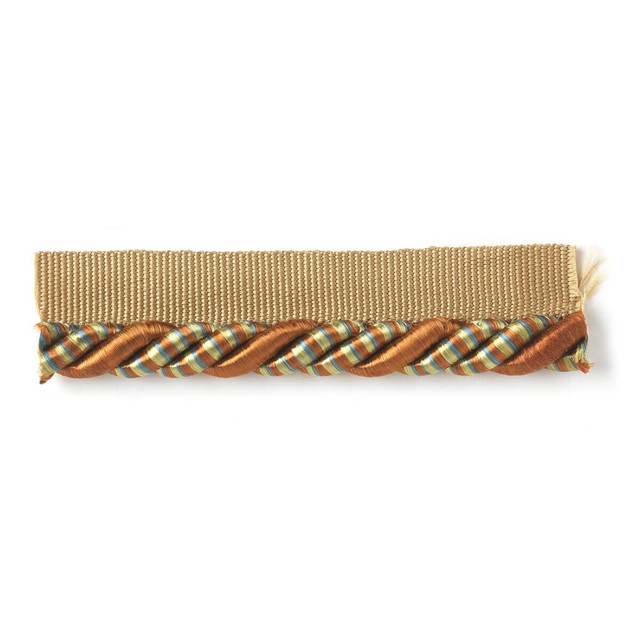 Stout Trim Drawbridge 7 Spice Mystique Trim 49% Cotton 45% Spun Viscose 6% Polyester CHINA Horizontal: 0 and Vertical: 0 0.38 in - My Fabric Connection -