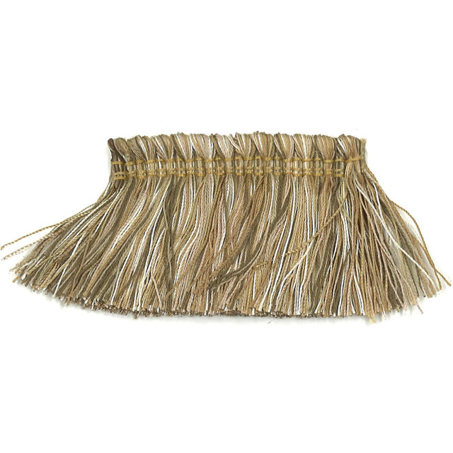 Stout Trim Debonair 25 Jute Art Of Design Trim-2 Brush Fringe 100% Spun Viscose CHINA Horizontal: 0 and Vertical: 0 2 in - My Fabric Connection -