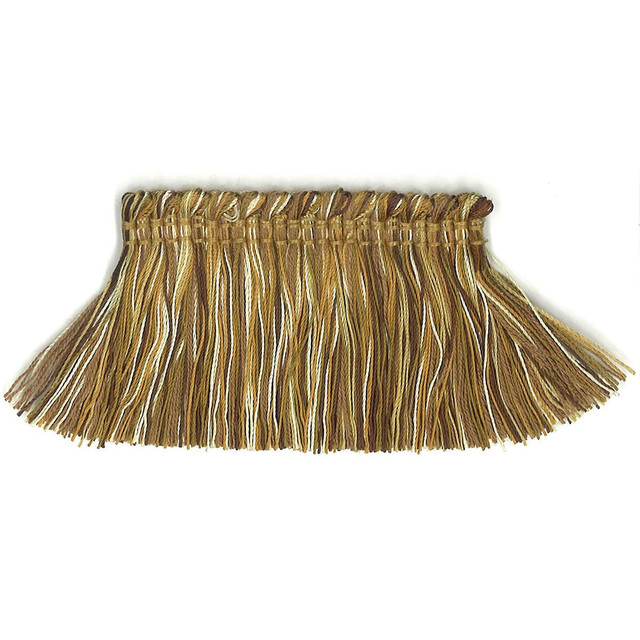 Stout Trim Debonair 28 Acorn Art Of Design Trim-2 Brush Fringe 100% Spun Viscose CHINA Horizontal: 0 and Vertical: 0 2 in - My Fabric Connection -