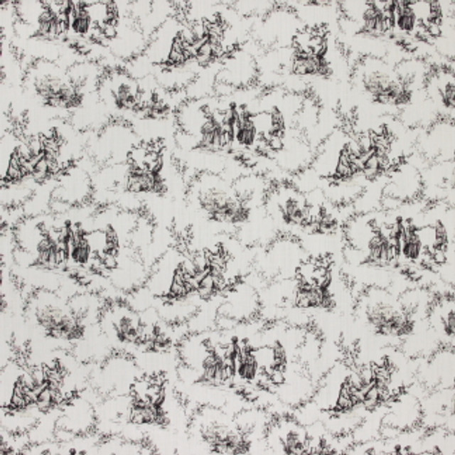 Carole Fabric Family Retreat Domino Refined Beauty 90% Cotton, 10% Linen Pakistan Passes 25,000 Double Rubs Wyzenbeek Horizontal: 27" D and Vertical: 19" 54" - My Fabric Connection -