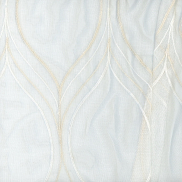 Carole Fabric Wreckless Sugar Sheer Wonder 100% Polyester CHINA N/A Horizontal: 4 3/4" D and Vertical: 11 1/2" 106" - My Fabric Connection -