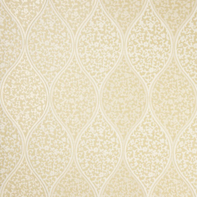 Carole Fabric Gilded Mask Gold Watercolor Charm 59% Viscose, 30% Linen, 11% Polyester India N/A Horizontal: 6 5/8" and Vertical: 13 3/4" 54" - My Fabric Connection -