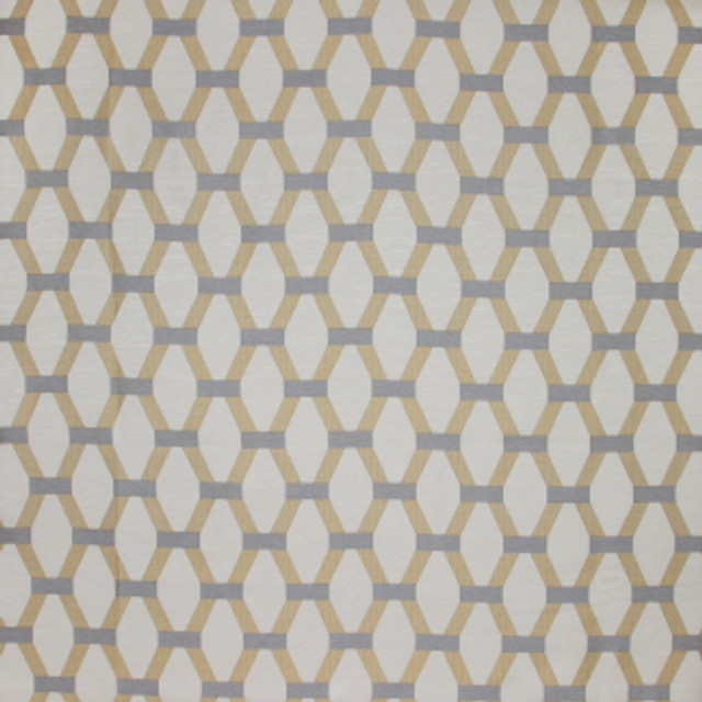 Carole Fabric Gauntlet Metal Golden Sunrise 55% Polyester, 28% Cotton, 17% Viscose India Passes 36,000 Double Rubs Wyzenbeek Horizontal: 10 5/8" and Vertical: 6 1/4" 55" - My Fabric Connection -