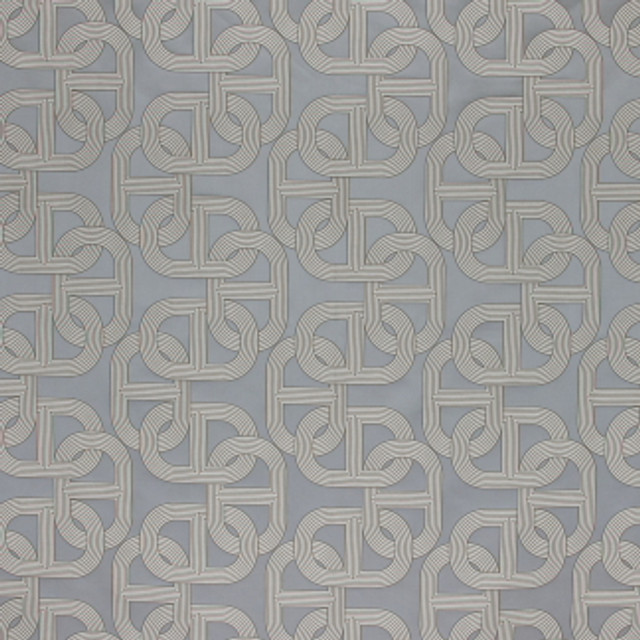 Carole Fabric Reservation Pewter Park Cities 82% Cotton, 18% Polyester China Passes 15,000 Double Rubs Wyzenbeek Horizontal: 9 3/4" and Vertical: 13" 54" - My Fabric Connection -