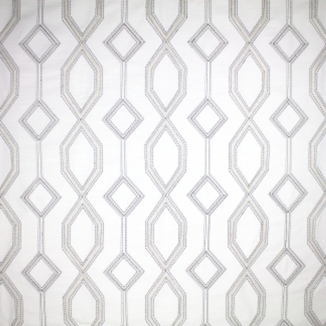 Carole Fabric Place Card Platinum Frosted Glass 80% Cotton, 10% Viscose. 10% Zari India N/A Horizontal: 8 1/2" and Vertical: 7 1/2" 51" - My Fabric Connection -
