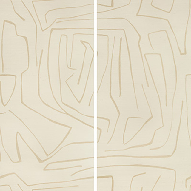 Groundworks Wallcovering Graffito Ii Parchment