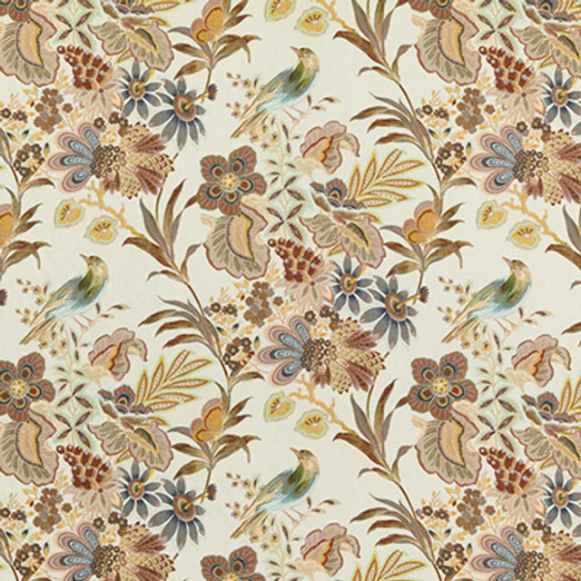Mulberry Fabric Artist Garden Spice