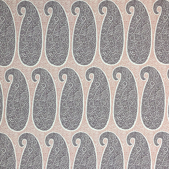 Gaston Y Daniela Fabric Yaiza Rosa/Berenjena LORENZO CASTILLO V VISCOSE - 70%;COTTON - 30% India MEDIUM Horizontal: 14 and Vertical: 33 54 - My Fabric Connection -