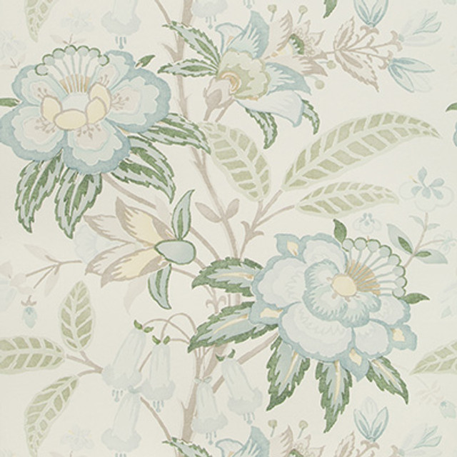 Lee Jofa Wallcovering Davenport Paper Sea Mist