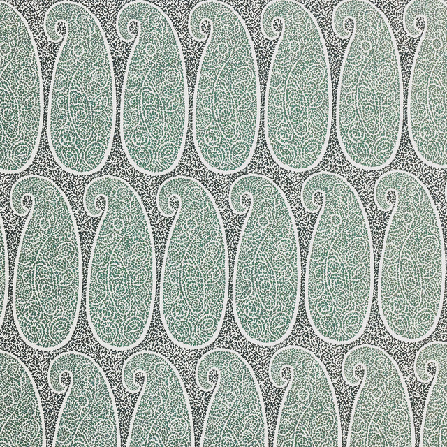 Gaston Y Daniela Fabric Yaiza Oceano LORENZO CASTILLO V VISCOSE - 70%;COTTON - 30% India MEDIUM Horizontal: 14 and Vertical: 33 54 - My Fabric Connection -