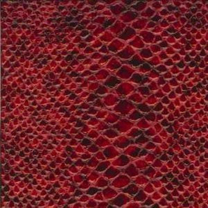 Norbar Fabric Bronson Rosso POLY VINYL V-6" H-8" 54" - My Fabric Connection -